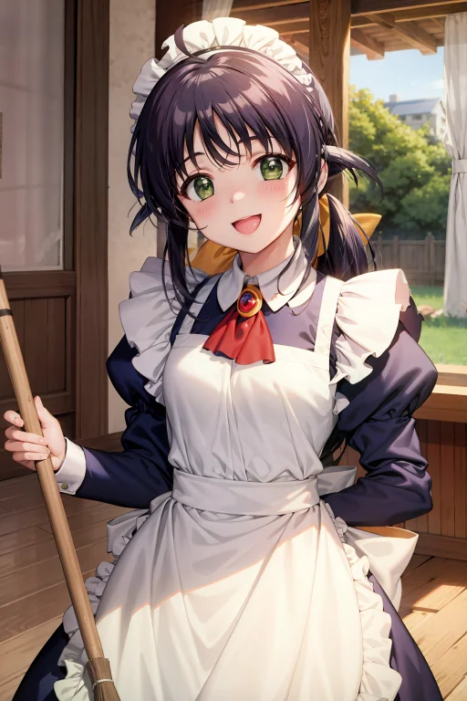 Masterpiece, Best Quality,andou Mahoro, 1girl, Solo, Maid, A...