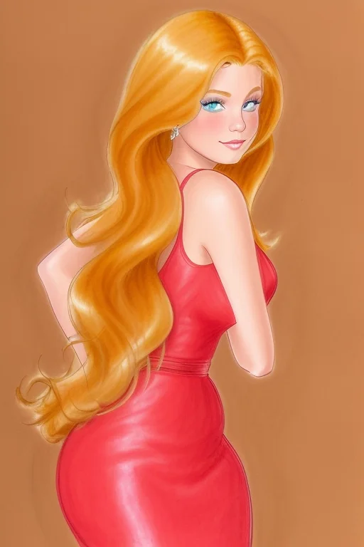 A Drawing Of A Famous Celebrity Standing On The Red Carpet,...