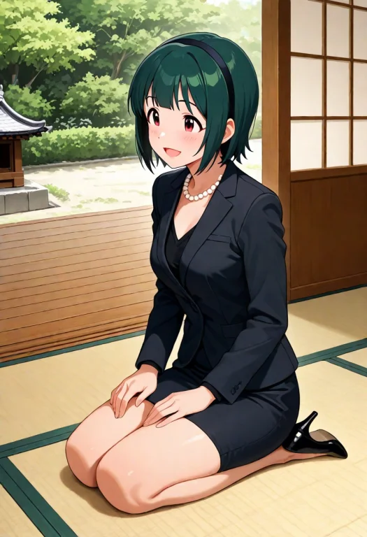 Masterpiece, 1girl, Idolmaster, Otonashi Kotori, Black Blous...