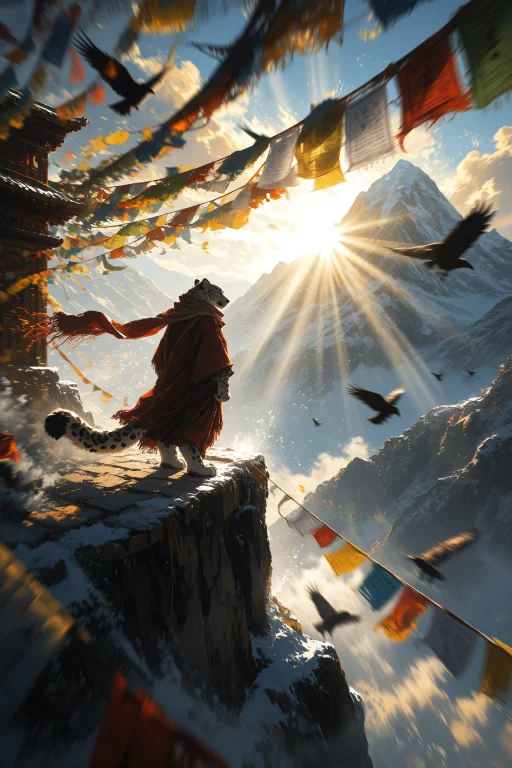 An Awe-inspiring Cinematic Masterpiece In A Steep, Tilted Mo...