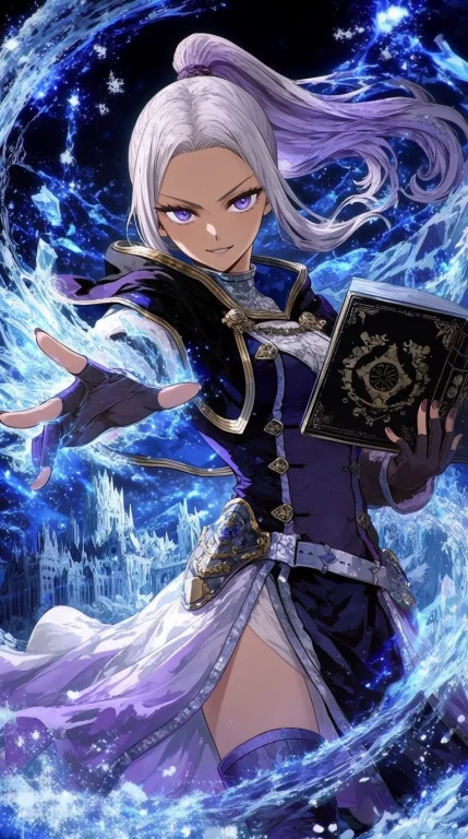 Noelle Silva From Black Clover, Portrayed In A Powerful And...