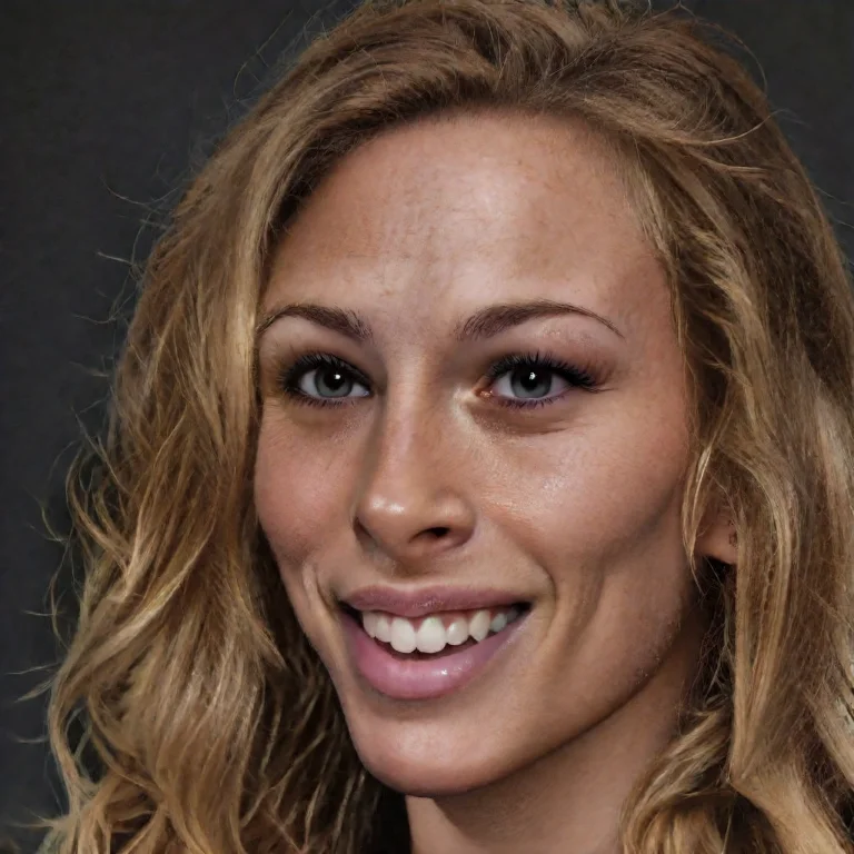 A Photorealistic Portrait Of A Woman In Her 20s In A Three-q...