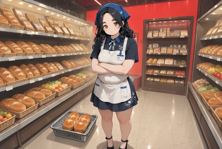 She Is Crossing Her Arms