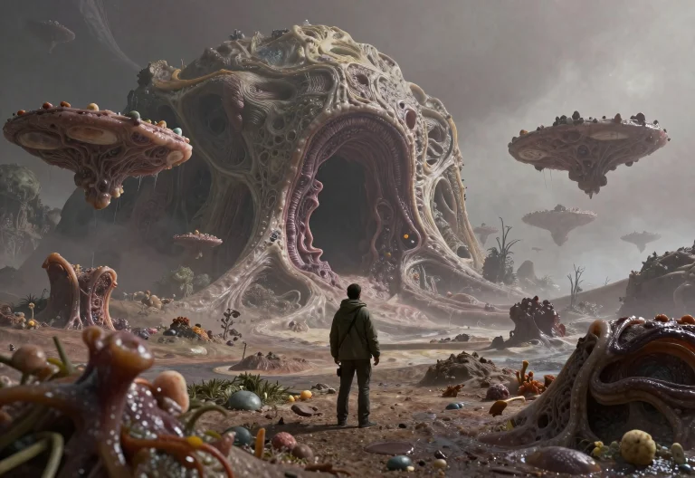Create A Highly Realistic, Immersive Photograph Of An Entire...