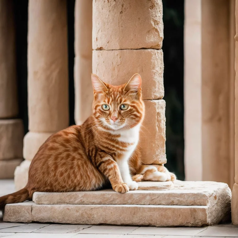 Photo, Medium-close Establishing Scene, Gingertomcat In Egyp...