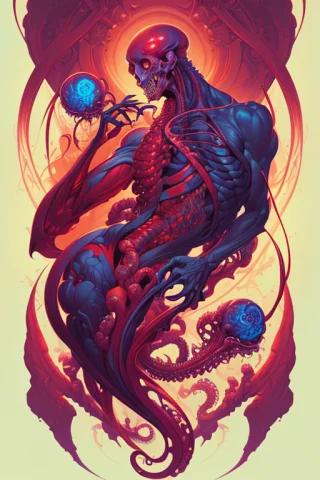 Amazing Anatomy, Fantastic Shenmo Perfect Art, 64k Ultra Hd1... — Stable Diffusion AI Prompt: Amazing anatomy, (fantastic shenmo perfect art, 64k ultra hd:1.1), (art by apter...
