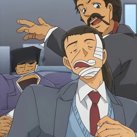 Dneighborladc975, Necktie, Mustache, Multiple Boys, Ponytail... — Stable Diffusion AI Prompt: dneighborladc975, necktie, mustache, multiple boys, ponytail, facial hair, brown...