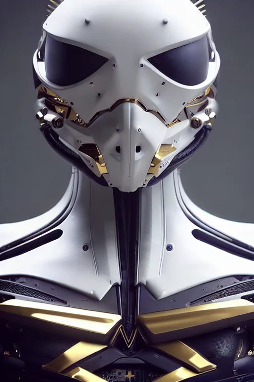 A Full Body1.5 Nousr Robot Whitegolden In 3d-female-cyborgs...
