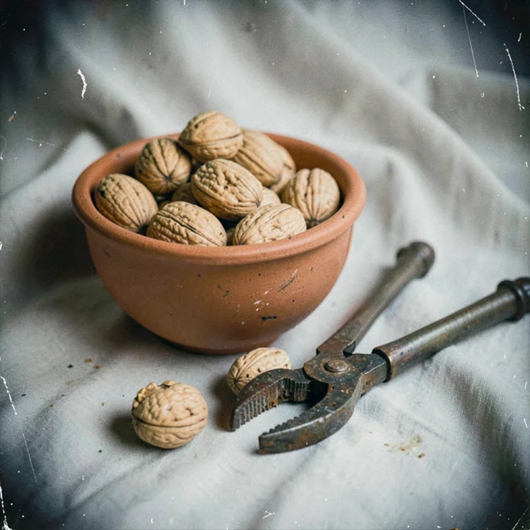 Low Quality Photography, 45 Angle Shot, A Dirty Terracotta C...
