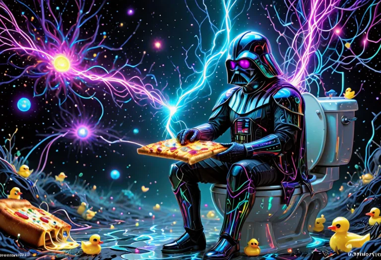 Lazypos, Myststyle, Darth Vader, Solo, Sitting On Toilet, Fr...