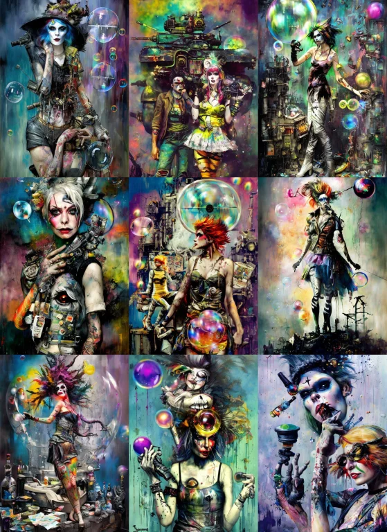 Drunken Sks Woman As Delirium From Sandman,  Hallucinating C...