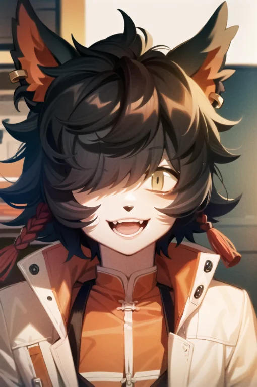 Masterpiece, 4k, Highres, Detailed Fur Texture, Muzzle, Boy,...