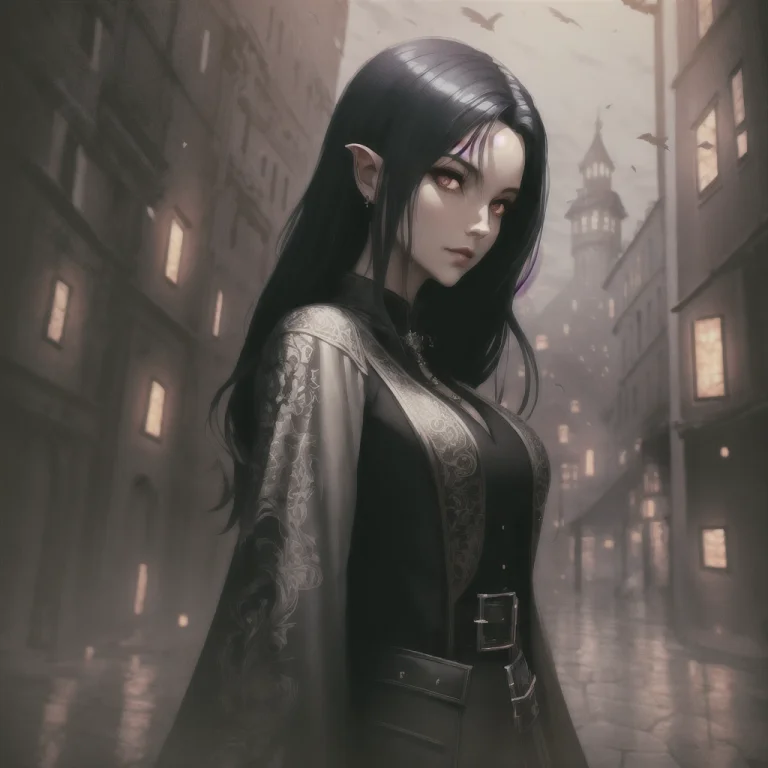 Beautiful Woman Vmpr1.1, Standing Character, Fantasy, Anime,...