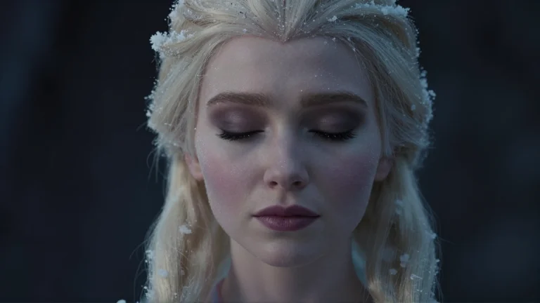 Cinematic Film Still Of Loradark Cinematic Frozen Style Zib...