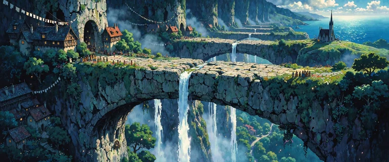 Fantasyoriginai, Studio Ghibli Dark Fairytale, Colossal Span...