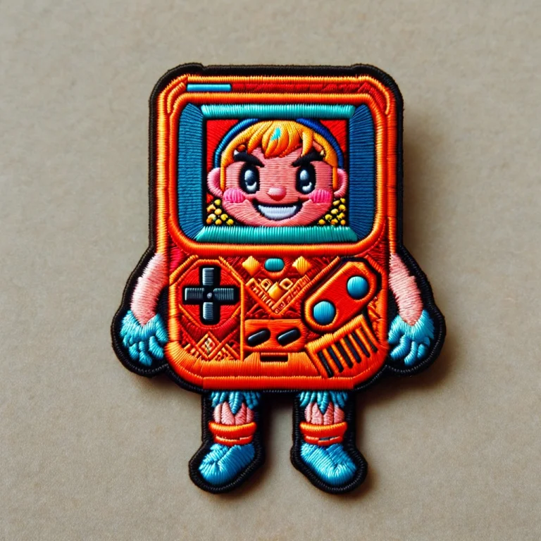 Ral-embroideredpatch, Artembroidery, A Cute Anthropomorphic...