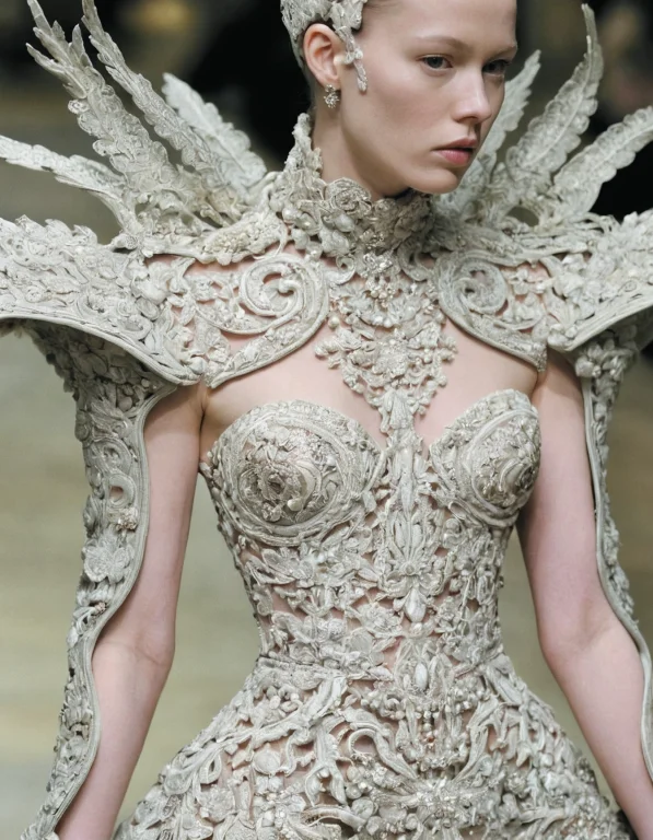 Loramcqueen Haute Couture0.0,asdxohnxs. Intricately Detailed...