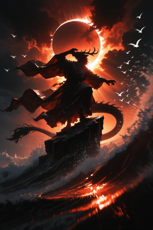 A Majestic, Poetic Dark-fantasy Masterwork Rendered In An Up...