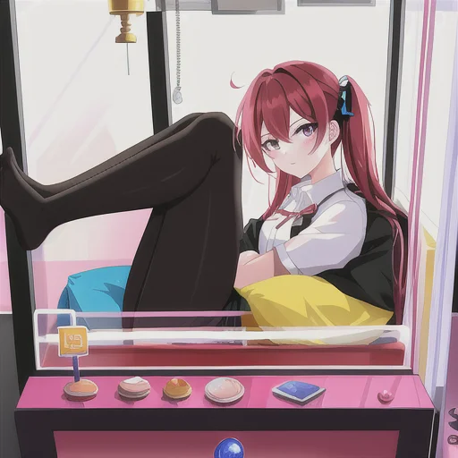 Lorawaifucatcher0.8 1girl, Crane Game,