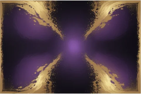 Abstract Painting. Deep Violet, Gold And Black Brushstrokes — Stable Diffusion AI Prompt: abstract painting. deep violet, gold and black brushstrokes