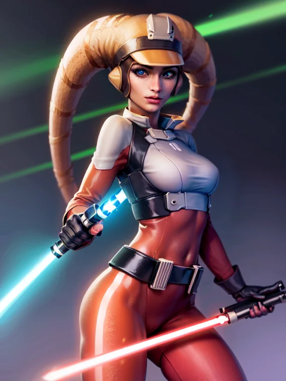 Neon, Best Quality, Cowboy Shot, 1girl, Beautiful Athletic G...