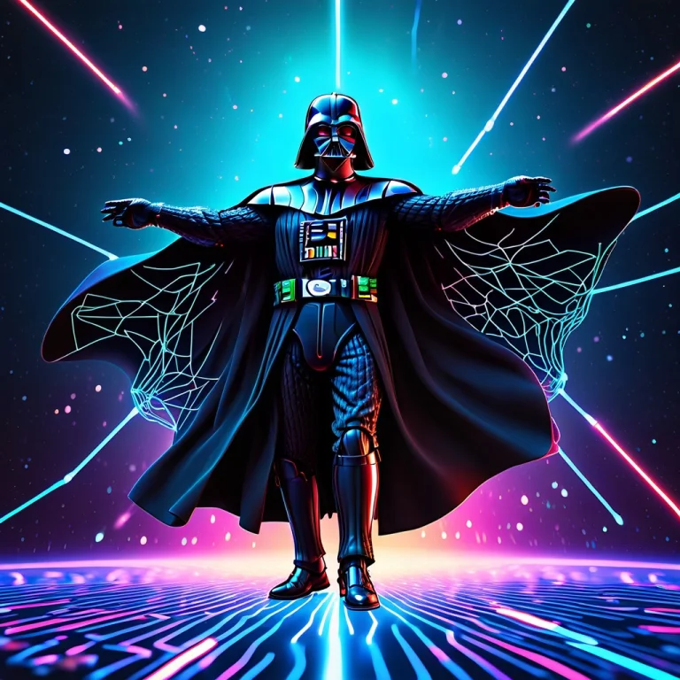 Biolumens Universe, Darth Vader Awkwardly Attempting A Trend...