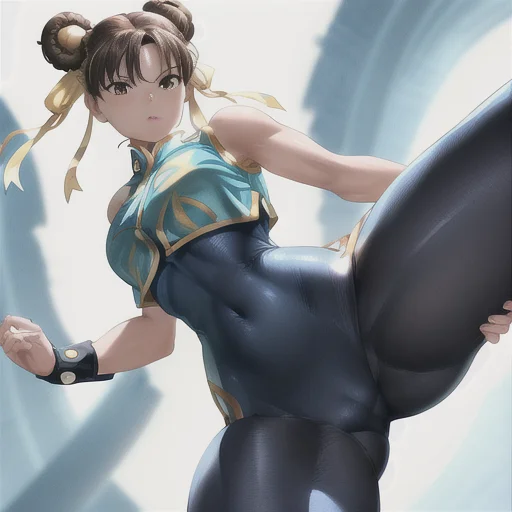 Chunlialpha, Street Fighter, Detailed Eyes, Thick Thighs, Mu...