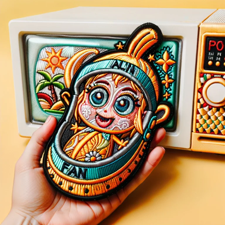 Ral-embroideredpatch,all In The Microwave,banana,half Of The...