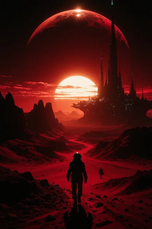 Masterpiece, Best Quality, Highly Detailed, Alien Landscape,...