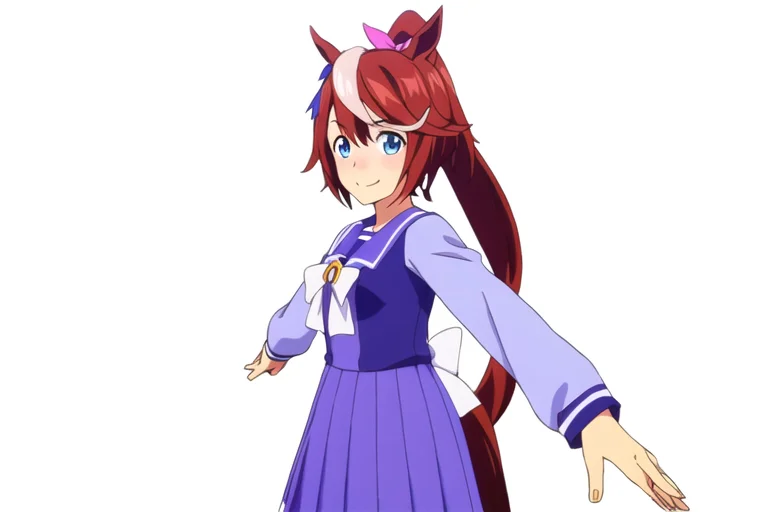 1girl, Tokaiteio, Tracen School Uniform, Extremely Detailed...