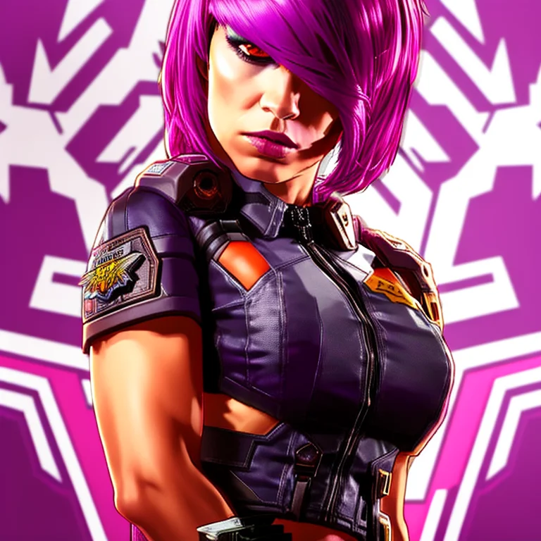 Cute Girl, Threatening, Cyber, Punk, Skull, Warhammer 40k, G...