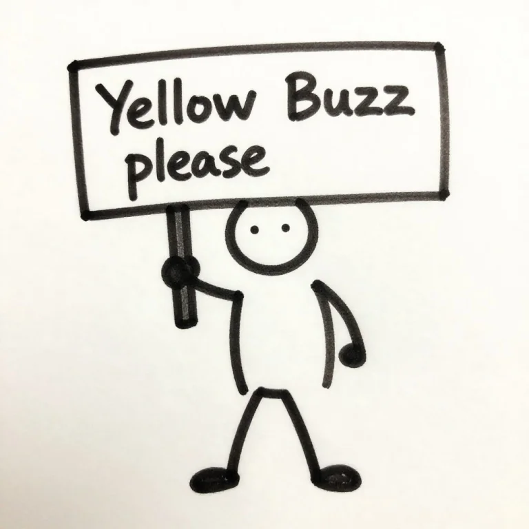 Crudely Drawn Stickfigure, Extremely Simple Artstyle, Holdin...