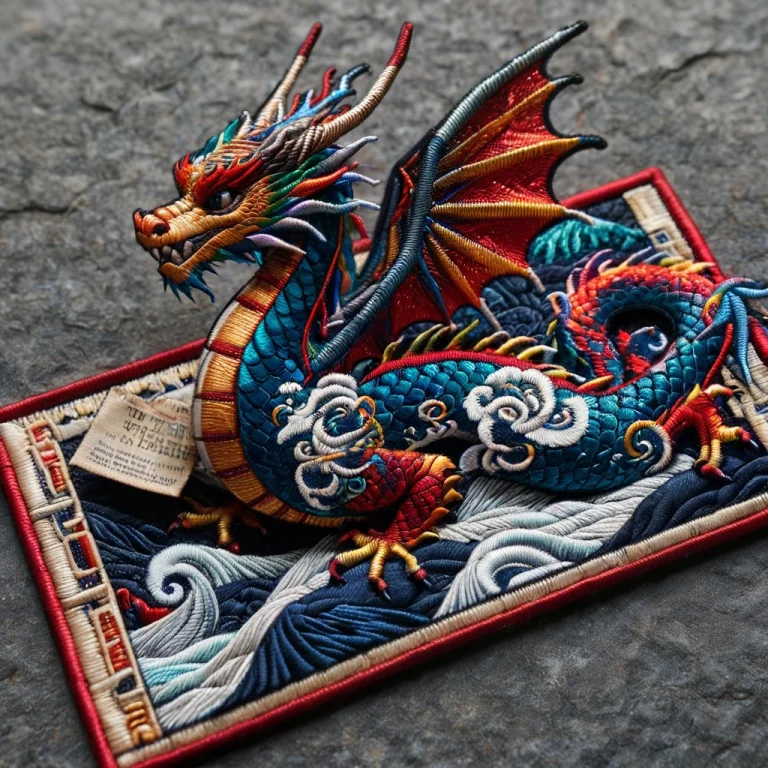 Ral-embroideredpatch Macro Photography Of A Bespoke Embroide...