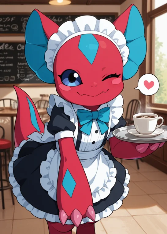 Masterpiece, Best Quality, Solo, Elizamon, Furry, Multicolor...