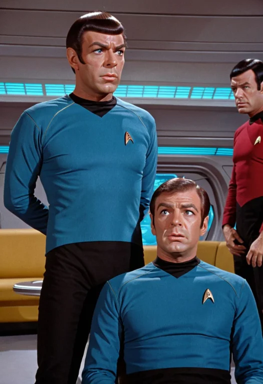 The Men Are Confused On Star Trek