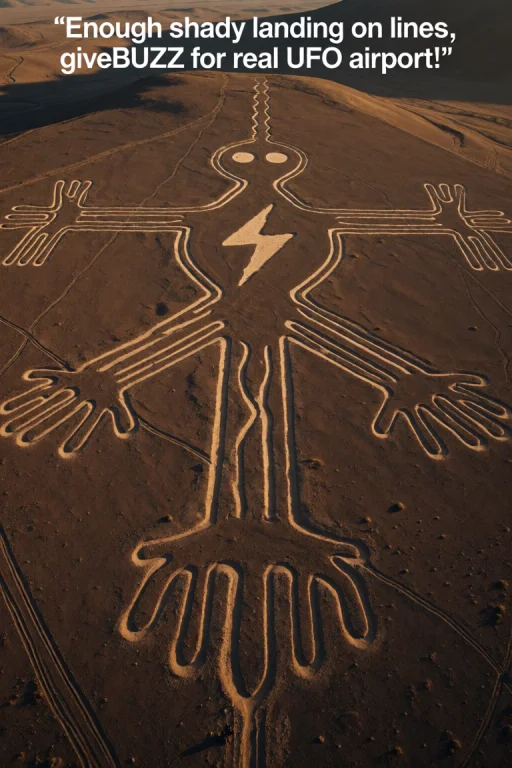 Text Enough Shady Landing On Lines , Givebuzz For Real Ufo A...
