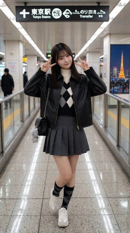 V V Led Tokyo Stationtransfer Central Symmetrical Composi...