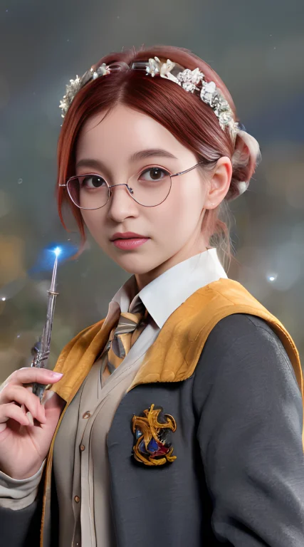 Light Splash From Wand,spell Cast From Wand