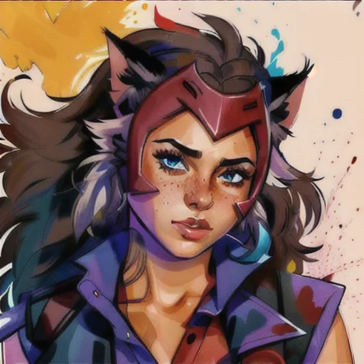 Loralast0.70 Masterpiece, Best Quality, 1girl, Solo, Catra,...