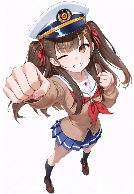 Masterpiece, Best Quality, Looking At Viewer, Fist Pump, Cle...
