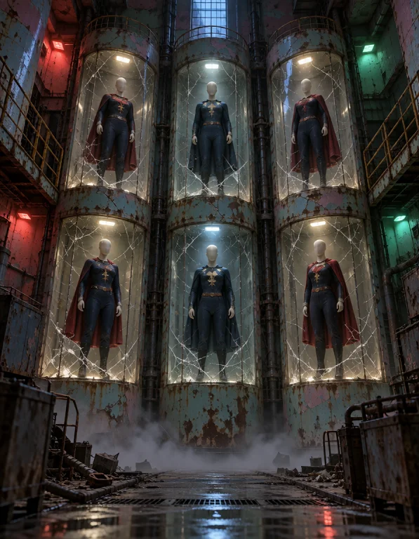 Abandoned Toy F4ct0ry, Rejected Prototype Vault, Towering Cr...