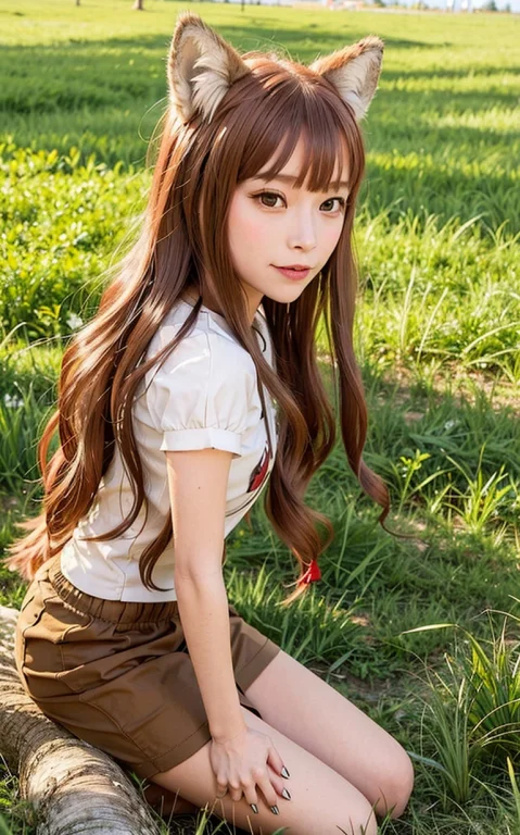 Masterpiece,best Quality, 1girl, Solo, Sitting, Slight Smile...
