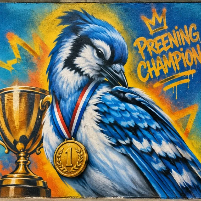 Airbrush Street Art Style, Preening Champion