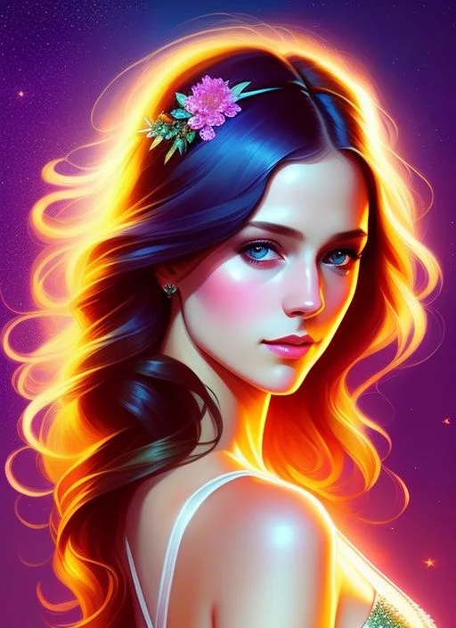 Snthwve Style Nvinkpunk Photorealistic Painting Full Body Po...
