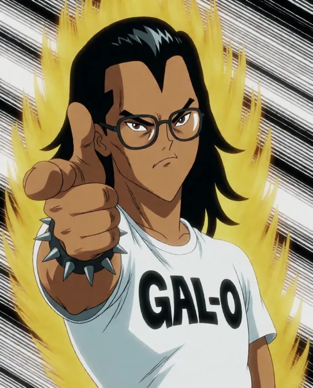 Galosengen Anime Image Of Nemonemo, A Man With Tanned Skin,...