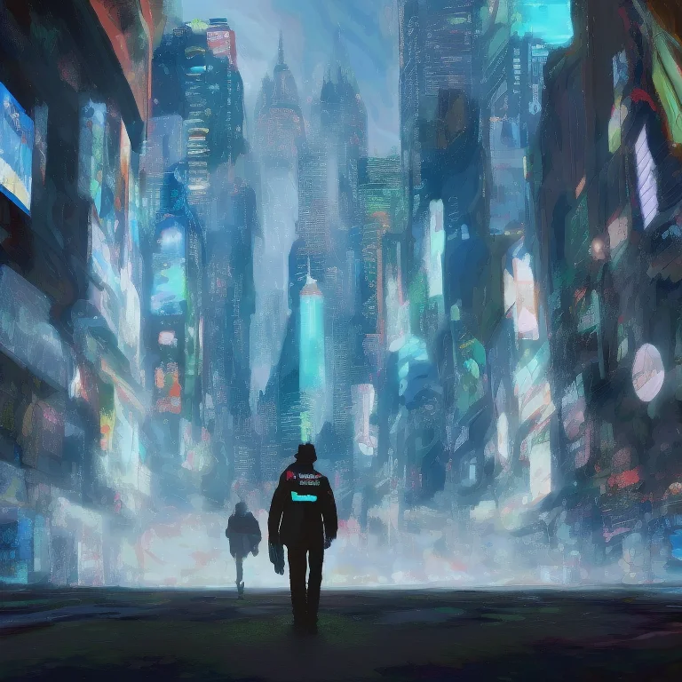Photo Glitchstick1 A City Under Attack By Giant Robots Lorag...