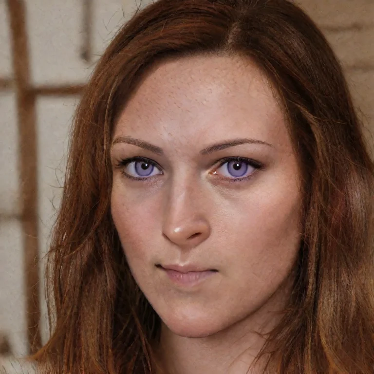 A 34 View, Photorealistic Portrait Of A Angry Normal Woman I...