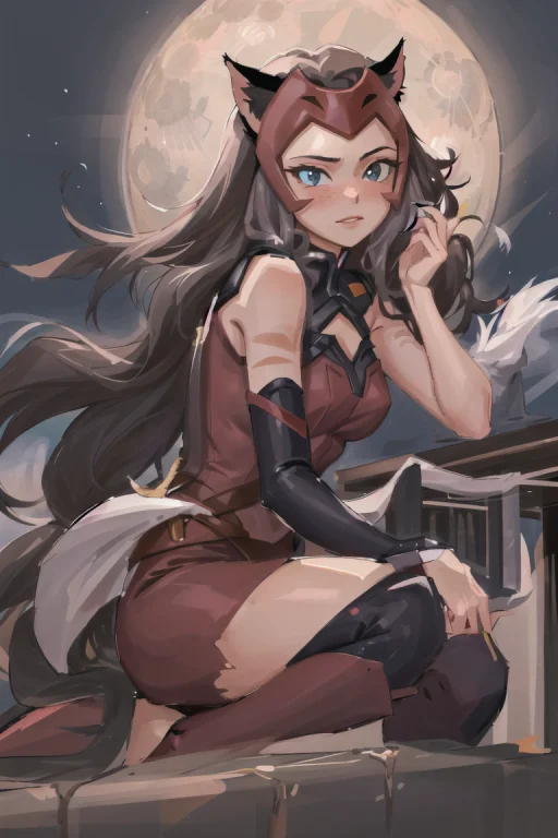Loralast0.80 Masterpiece, Best Quality, 1girl, Solo, Catra,...