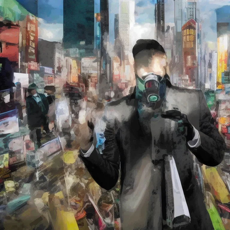 Photo Glitchstick1 2 Man A City Plagued By A Deadly Virus Ou...
