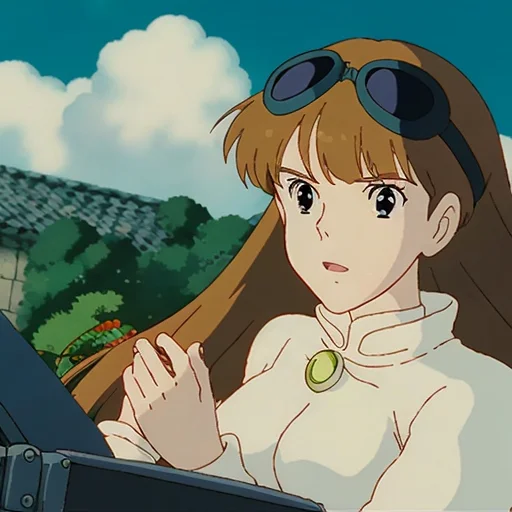 Woman In Studioghiblianimestyle Style